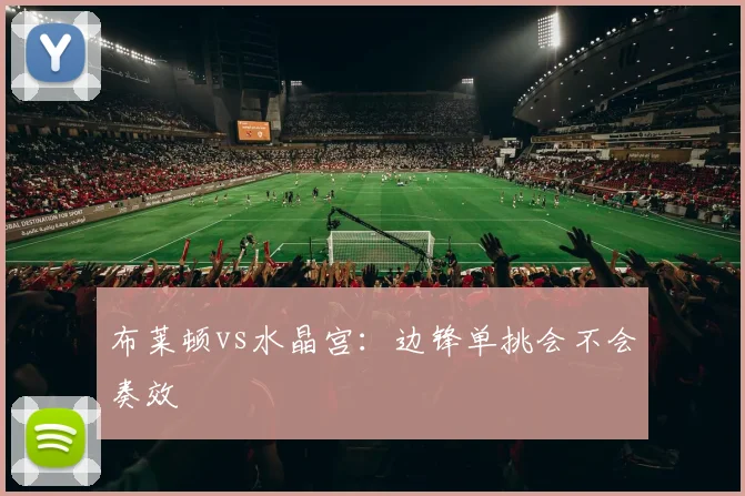 布莱顿vs水晶宫:边锋单挑会不会奏效